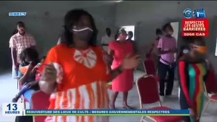 RTG - Célébration des cultes dans le strict respect des mesures barrières