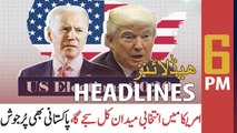 ARY NEWS HEADLINES | 6 PM | 2nd NOVEMBER 2020