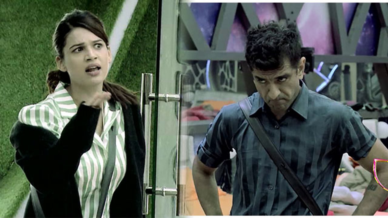 Bigg Boss 14; Naina Singh gets angry on Eijaz Khan for house task |FilmiBeat