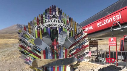 Sezon başlamadan yabancı akını! Erciyes'te oteller yüzde 90 doldu