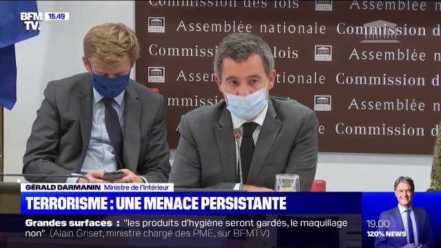Gérald Darmanin: Des attentats tels que nous les avons connus ces derniers temps (…) sont tout à fait possible dans les semaines qui viennent