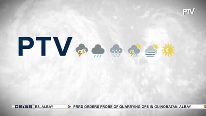 PTV INFO WEATHER: PAGASA still monitors two typhoons in PAR