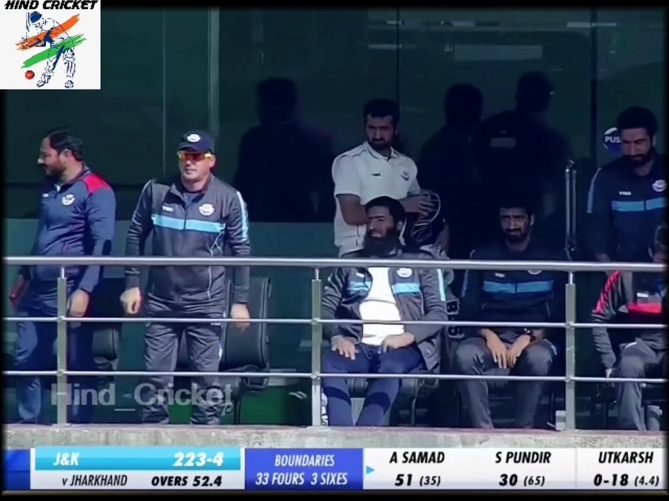 Abdul Samad Hits 128 Runs In Just 68 Balls. Fastest Century In The History Of Ranji Trophy.