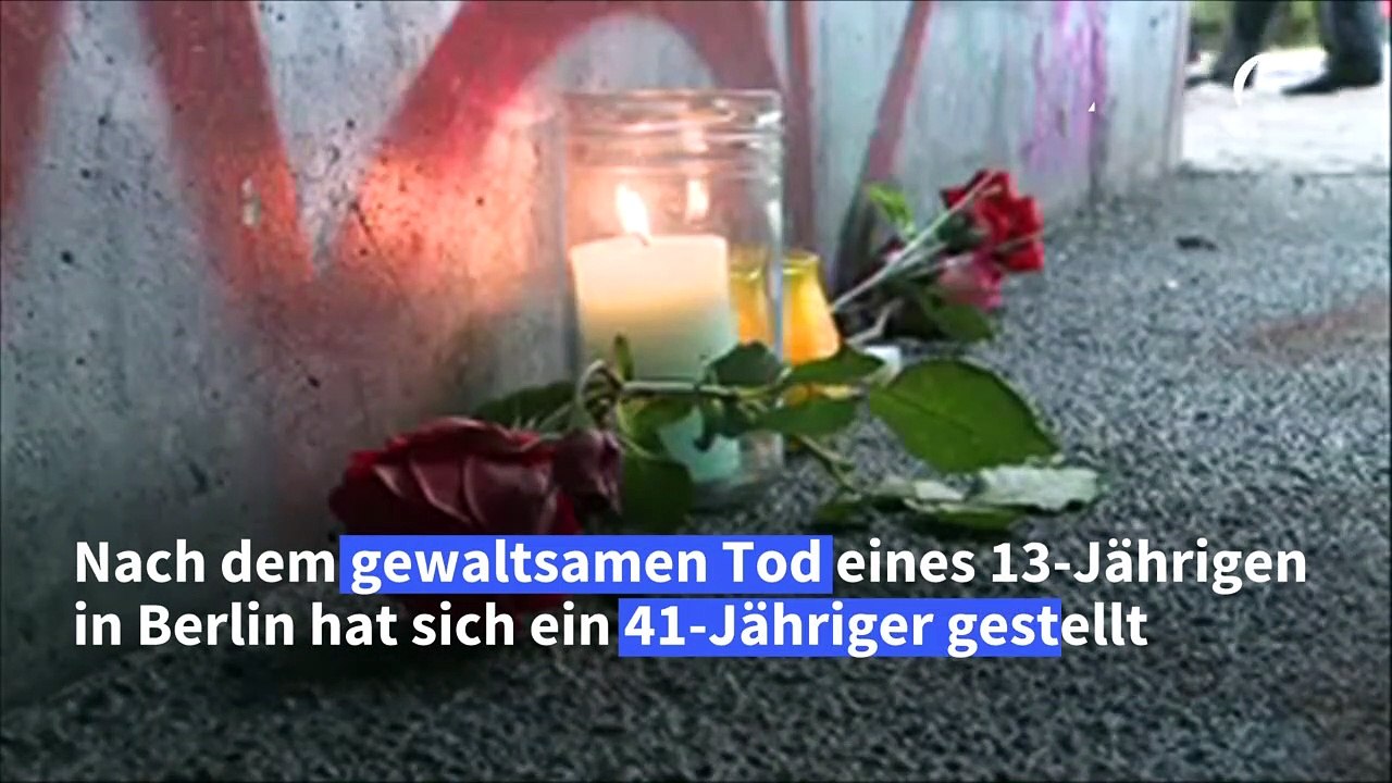Tatverdächtiger stellt sich nach Tod von 13-Jährigem in Berlin