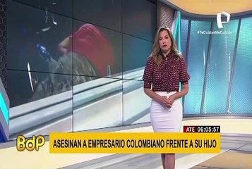 Comerciante colombiano es asesinado por sicarios frente a su hijo de 10 años