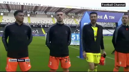 ملخص مباراة يوفنتوس و سبيزيا  4-1 - ثنائية رونالدو اليوم - مباراة قوية