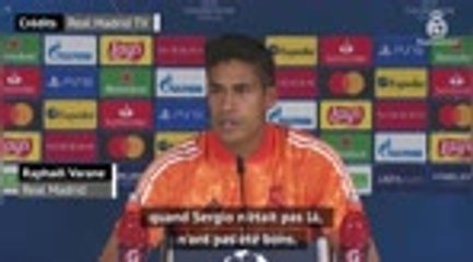 Groupe B - Varane : "Avec Sergio, nous sommes complémentaires"