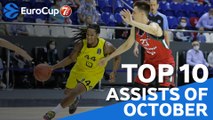 7DAYS EuroCup, Top 10 Assists of October!