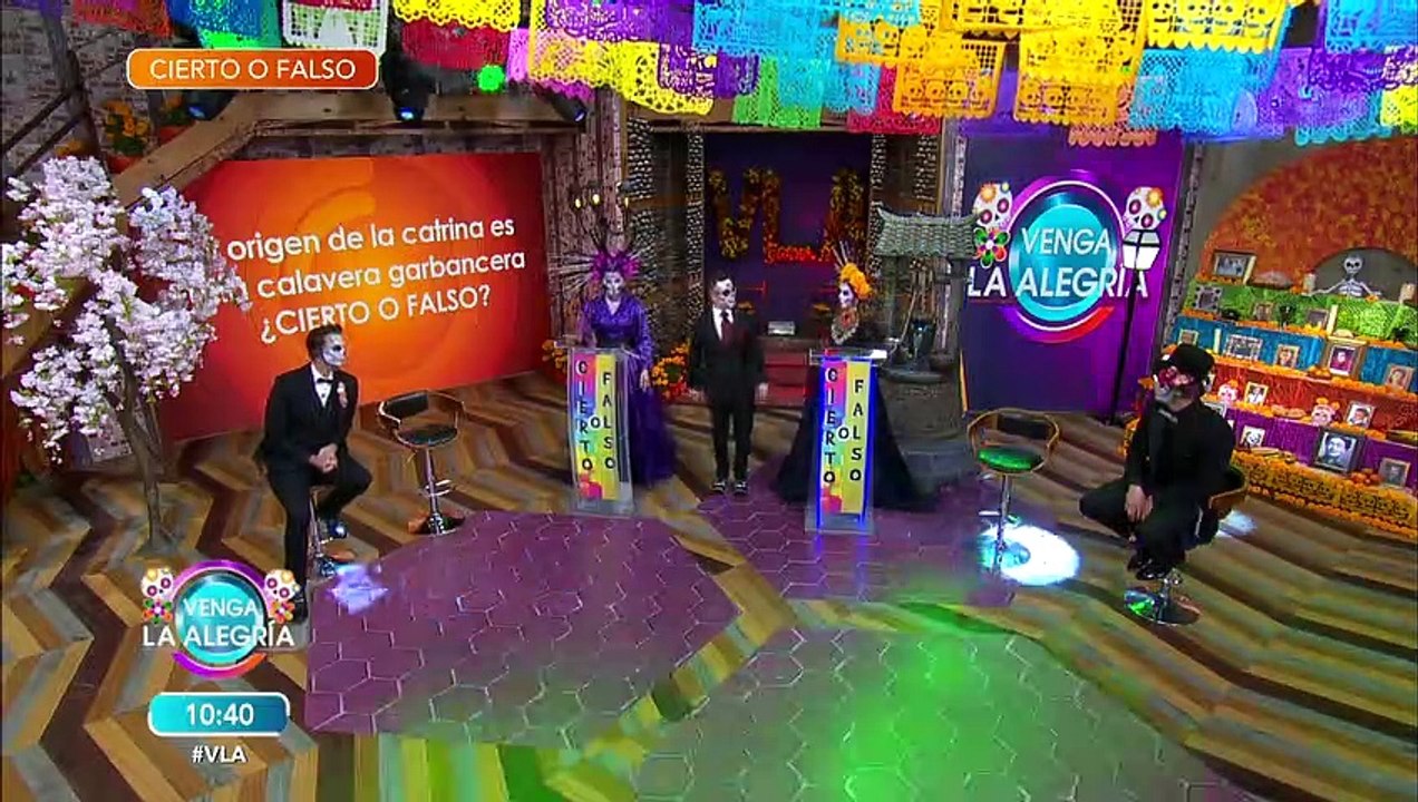 ¿Ciertos o Falsos estos datos del Día de Muertos? ¡Descúbrelo con los conductores!| Venga La Alegría