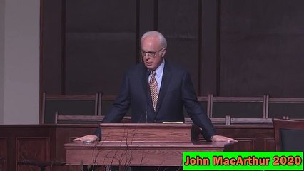 John Macarthur 2020  October 31, 2020  SPECIAL SERMON UPDATE • [MUST