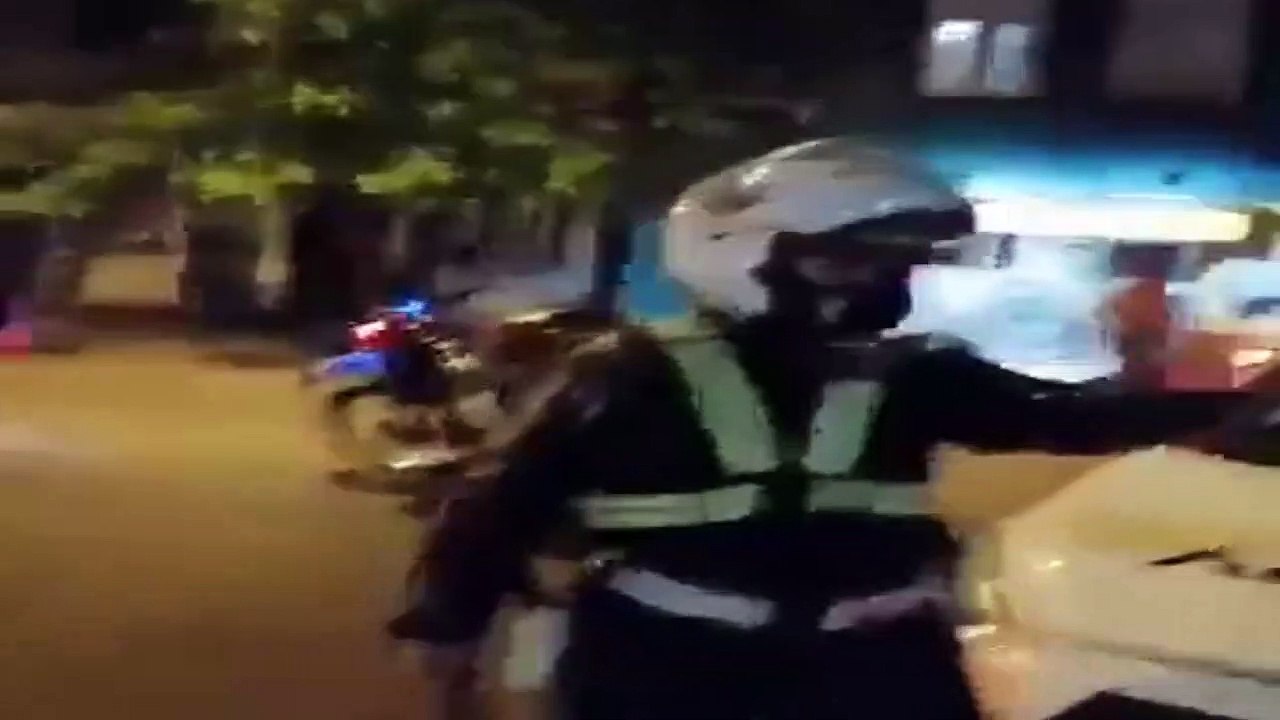 Disturbios y detenciones en Plaza Seregni, Montevideo