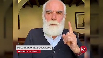 Urge quitarle a AMLO sus chambelanes en el congreso: Diego Fernández de Cevallos