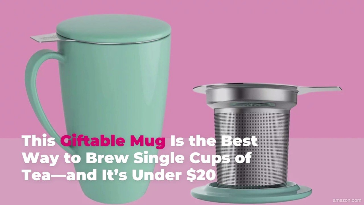 This Giftable Mug Is the Best Way to Brew Single Cups of Tea—and It’s Under $20
