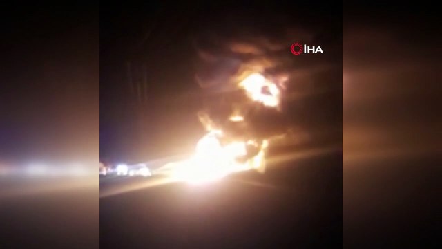 - El Bab'ta akaryakıt istasyonunda patlama