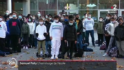 Samuel Paty : les écoles de France rendent hommage au professeur assassiné