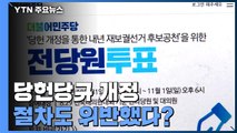 [앵커리포트] 민주당 '당헌 당규 개정', 절차도 위반했다? / YTN