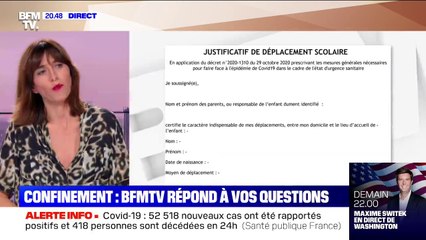 Les enfants doivent-ils avoir une attestation pour aller à l'école? - BFMTV répond à vos questions
