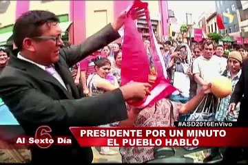Presidente por un minuto: Las propuestas de los electores