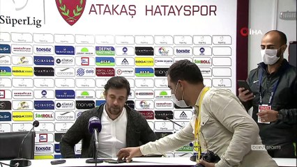 Hatayspor - D.G. Sivasspor maçının ardından