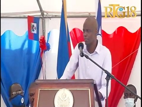 Prezidan Jovenel Moïse ak anbasad Taïwan inogire yon sant semans diri nan komin Tòbèk