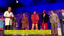 'El Cuarentenorio Cómico' dio función sin la presencia de Andrea Escalona. | Ventaneando