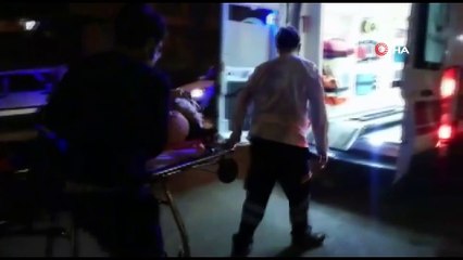 Genç kızların motosiklet macerası hastanede bitti