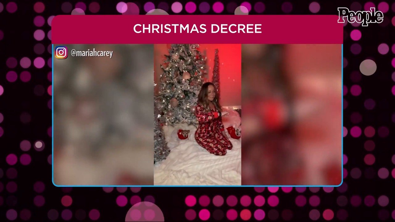 Mariah Carey Announces 'It's Time' for Christmas in Holiday-Themed Video a Day After Halloween