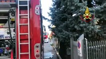 Borgo San Dalmazzo (CN) - A fuoco stufa in appartamento, salvo l'unico occupante (02.11.20)