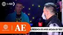 Jota Benz quedó sorprendido con sensual video de Angie Arizaga | América Espectáculos