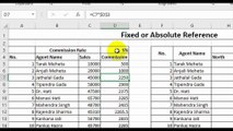 Absolute or fixed cell reference _ Advance Excel_Randbetween_Diffrence relative and absulute cell reference in Ms excel