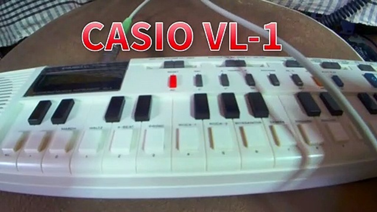 CASIO VL-1 Test drive