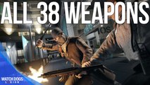 All 38 Unique Weapons & Guns - Watch Dogs Legion