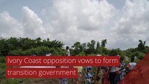 Ivory Coast opposition vows to form transition government, and other top stories in international news from November 03, 2020.