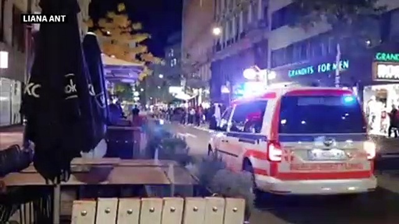 Police operation in central Vienna after terror attack