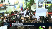 Aksi Protes Presiden Perancis di Bandung