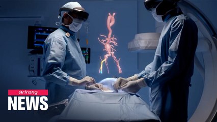 Video herunterladen: Microsoft's immersive mixed reality experience device HoloLens 2 introduced to S. Korea