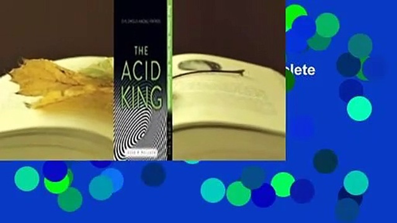 About For Books  The Acid King Complete