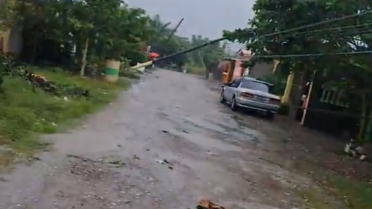 Eta pours down heavy rain in Honduras