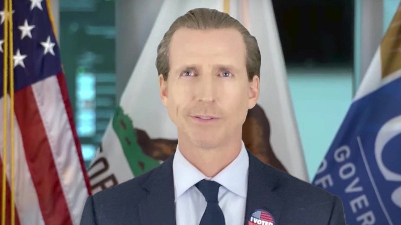 Gov. Gavin Newsom's (Josh Meyers) Message for California Voters