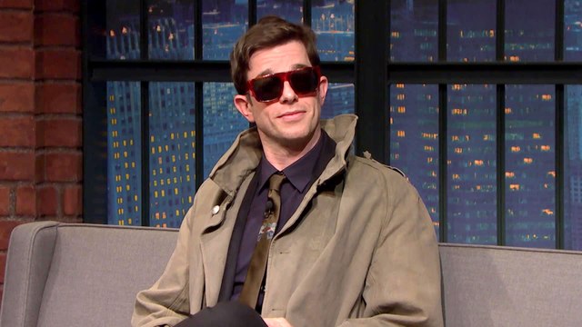 John Mulaney Asks Seth Meyers Some Hard-Hitting Questions