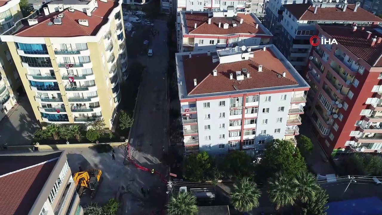2 kişinin arandığı Barış Sitesi’nde kontrollü yıkım devam ediyor