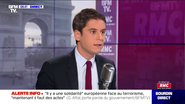 Gabriel Attal sur la fermeture des écoles: J'ai appris à ne jamais rien exclure