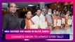 NDA Crosses 100-Mark In Rajya Sabha, Congress Drops To Lowest Ever Tally