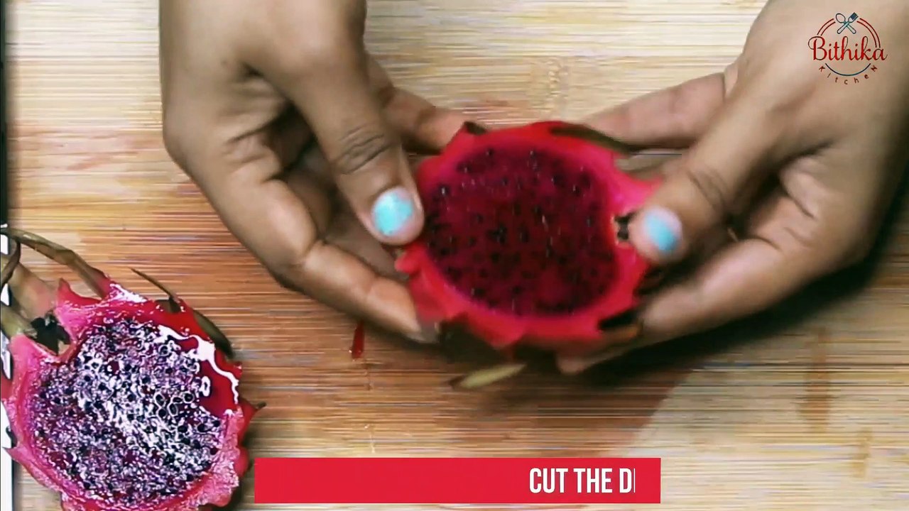 Dragon fruit cheesecake | No Bake Recipe