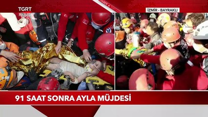 Ayda 91 Saat Sonra Enkazdan Canlı Çıkarıldı