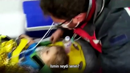 Ayda'nın ambulanstan ilk görüntüsü!