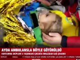 Ayda bebek ambulansta bakın ilk ne istedi