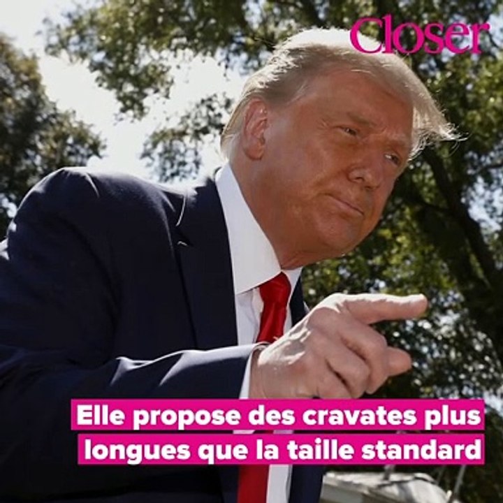 Pourquoi Donald Trump porte-t-il des cravates trop longues ?