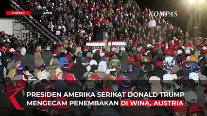 Presiden Trump Kecam Penembakan di Wina