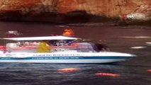 - Alanya'da tur teknesi alabora oldu: 1 ölü